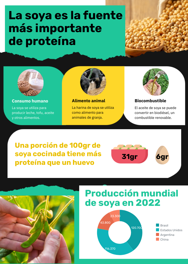 soya editada CRISPR